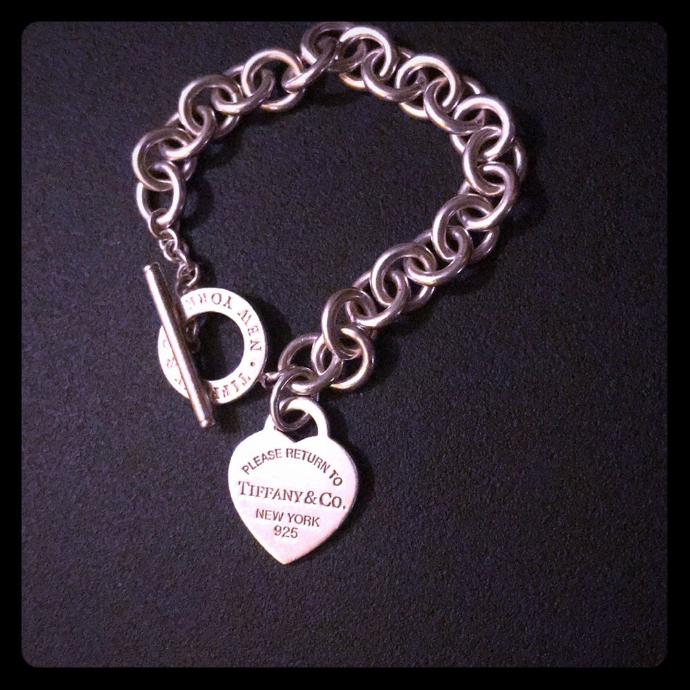 🔥 RETURN TO TIFFANY HEART TAG TOGGLE BRACELET 🔥